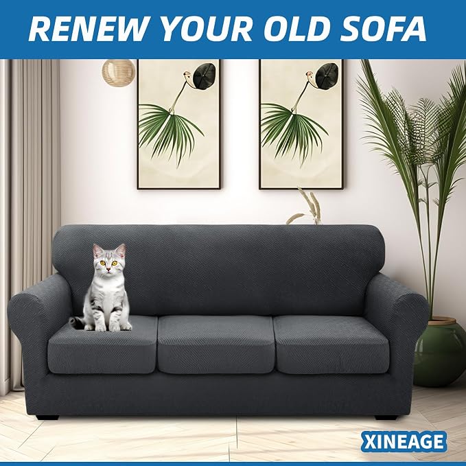 XINEAGE 2026 New 4 Pieces Couch Covers - Image 4