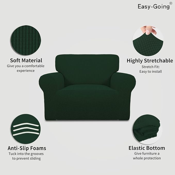Easy-Going Stretch Oversized Chair Slipcover - Image 3