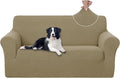 U-NICE HOME Oversized Stretch Loveseat Couch Cover, Sand | 2 Cushion Sofa by U-NICEHOME