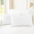 CaliTime Decorative Couch Throw Pillow Covers 20 X 12 Inches True White | Pack by CaliTime