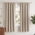 NICETOWN Window Treatment Thermal Insulated Rod Pocket Room Darkening by NICETOWN