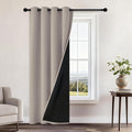 Yakamok Natural Blackout Curtains 96 Inches Long by Yakamok