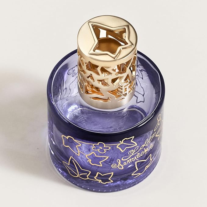 MAISON BERGER - Giftset Lampe Berger - Model Lolita Lempicka - Home Fragrance Diffuser - 4.7 x 3.2 x 3.2 inches - Includes Fragrance 250 milliliters - 8.45 Fluid Ounces (Violet)