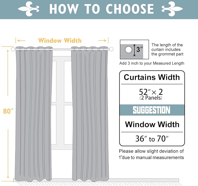 ChrisDowa 100% Blackout Curtains - Image 6