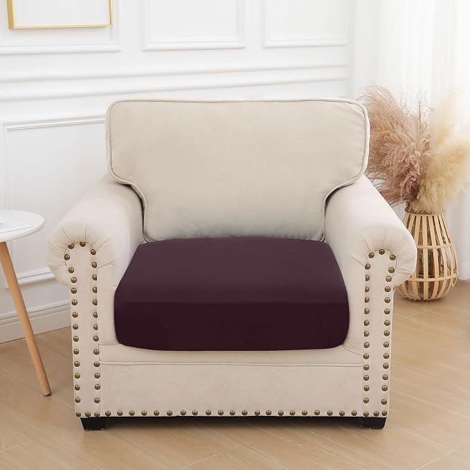 Waterproof Couch Cushion Covers, Stretch Sofa Seat Slipcovers | Stretch Fabric - Image 7