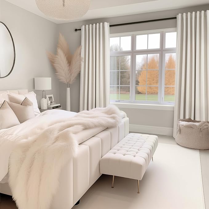 54 Inch Long Blackout Tiers Curtains - Image 5