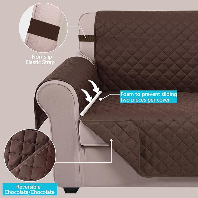 U-NICE HOME Loveseat Sofa Cover - Image 3