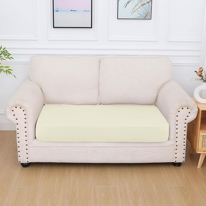 Milk Silk Couch Cushion Covers, Sofa Covers - Image 7