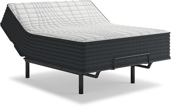 Signature Design by Ashley Hybrid 1300 13 Inch Plush Gel Memory Foam Mattress with Edge Support for Pressure Relief, Full, Fiberglass Free, Mattress in A Box