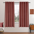 MIULEE Velvet Curtains 52x63 inches 2 Panels Dusty Rose Pink Curtains | Luxury by MIULEE