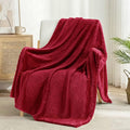Exclusivo Mezcla Large Waffle Fleece Throw Blanket by ExclusivoMezcla