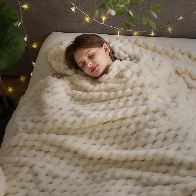 NEWCOSPLAY Fleece Clouds Cozy Queen Blanket by NEWCOSPLAY