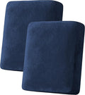 H.VERSAILTEX Velvet Stretch Couch Cushion Cover Plush Cushion Slipcover by HVERSAILTEX