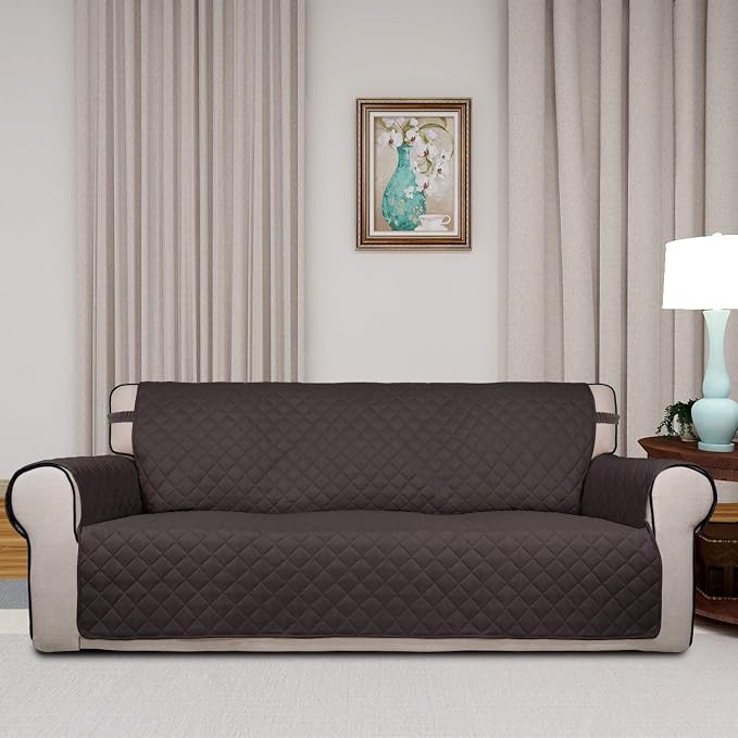 PureFit Reversible Quilted Sofa Cover Dog Couch Covers - Image 2
