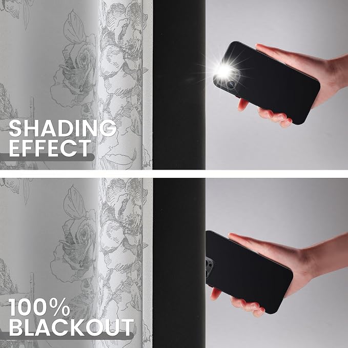 SimpleHome 100% Blackout Curtains - Image 4