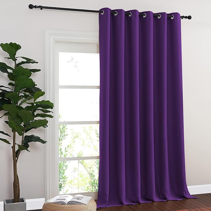 NICETOWN Royal Purple Blackout Curtains - Image 8