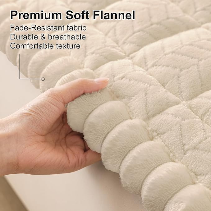 Smiry Couch Cover for Dogs, Non Slip Fuzzy Pet Sofa Covers Washable | Sofa - Image 5