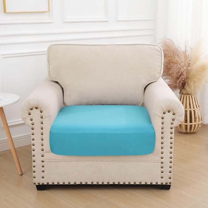 Waterproof Couch Cushion Covers, Stretch Sofa Seat Slipcovers | Stretch Fabric - Image 7