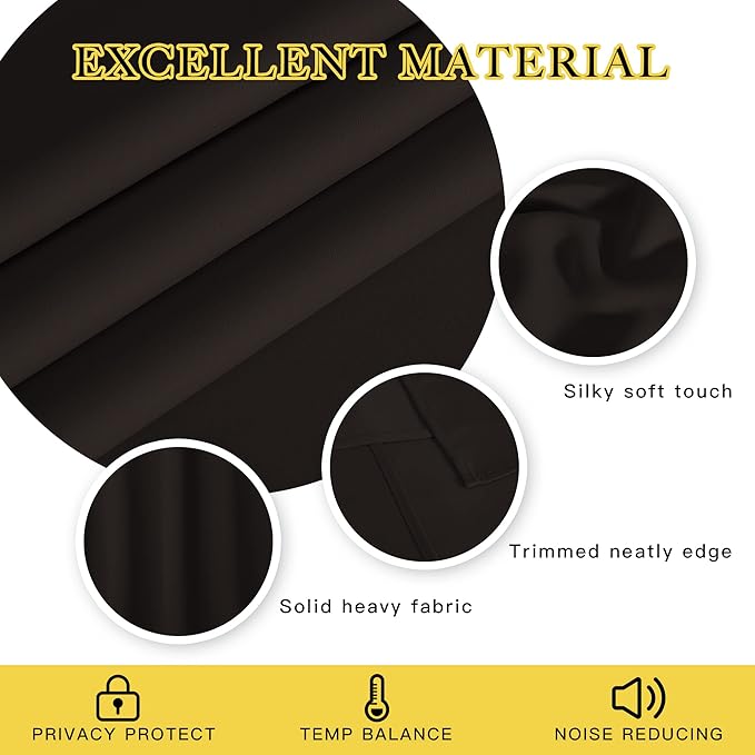 NICETOWN Bedroom Blackout Curtain and Drape - Image 4