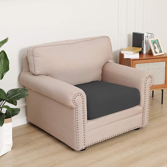 Easy-Going Stretch 1 Piece Chair Couch Cushion Cover - Image 2