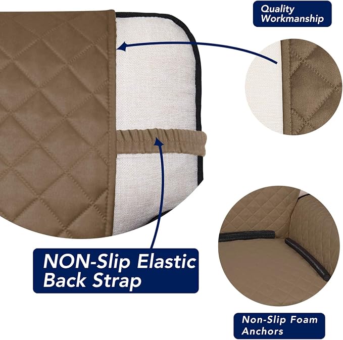 PureFit Reversible Quilted Couch Covers - Image 3