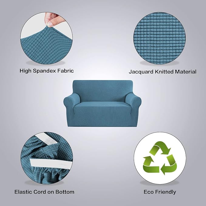H.VERSAILTEX Stretch Sofa Covers Couch Covers - Image 4