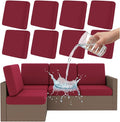 Smiry Waterproof Patio Cushion Covers, Stretch Outdoor Furniture Covers | Couch by Smiry