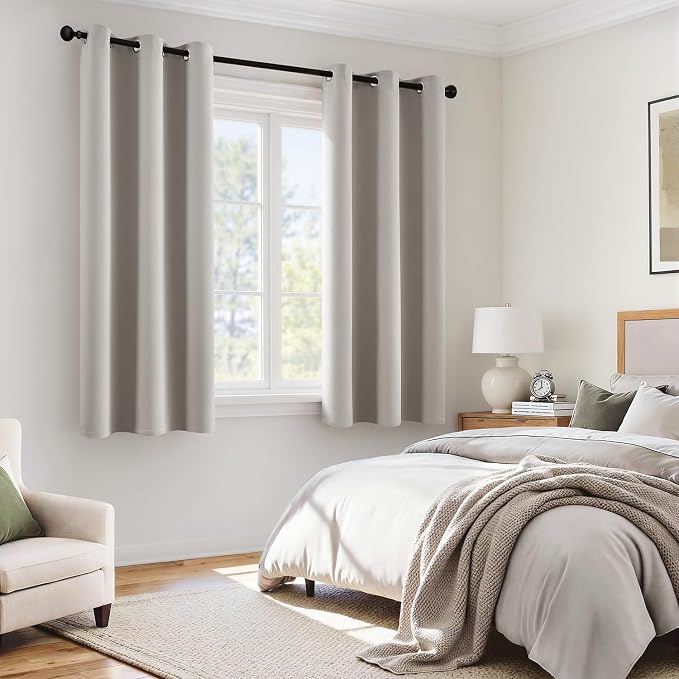 MIULEE Stone 100% Blackout Curtains - Image 6