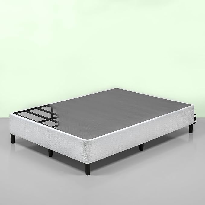 ZINUS Keenan Metal Mattress Foundation, Standing Box Spring, Headboard Brackets Included, Easy Assembly, King