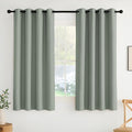 NICETOWN Room Darkening Draperies Curtains Panels, 2 Panels Sage Green W52 x L63 by NICETOWN