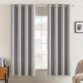 MIULEE 100% Blackout Linen Curtains by MIULEE