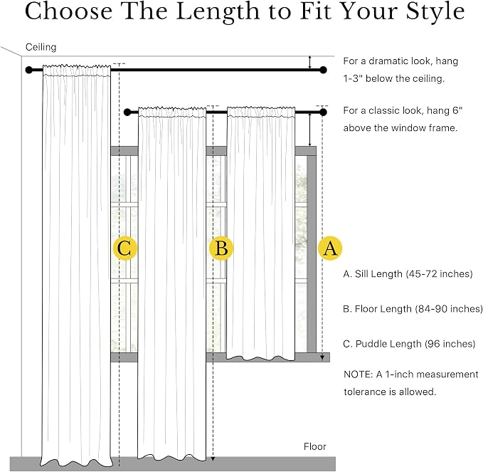 NICETOWN Window Treatment Thermal Insulated Rod Pocket Room Darkening - Image 7