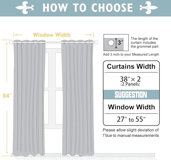 ChrisDowa 100% Blackout Curtains - Image 6