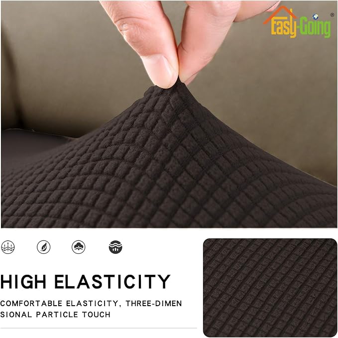 Easy-Going Stretch 1 Piece Chair Couch Cushion Cover - Image 4