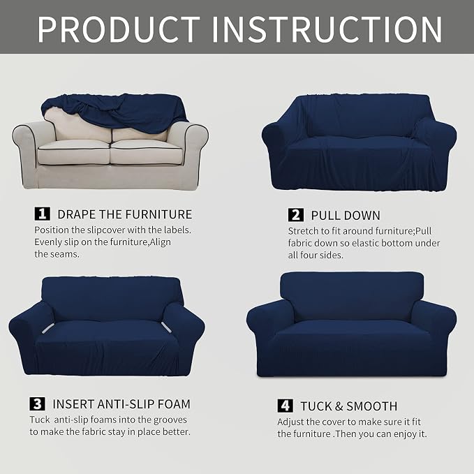 Easy-Going Stretch Couch Covers - Image 8