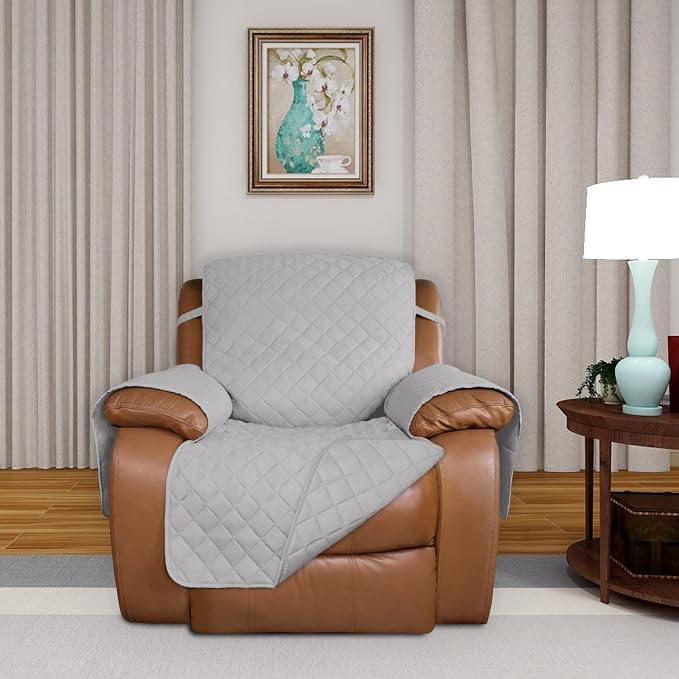 PureFit Reversible Recliner Chair Covers Couch Covers - Image 2