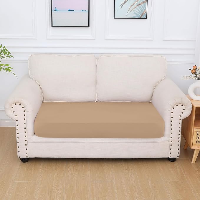 Milk Silk Couch Cushion Covers, Sofa Covers - Image 7