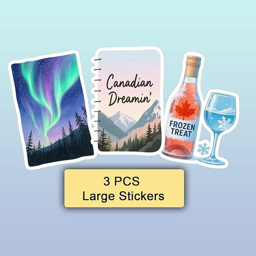 100 Pcs Canada Travel Stickers Pack Nature Food Canadian Sticker Vinyl Waterproof Funny Car Decals Decor Water Bottles Scrapbook Hard Hat Toronto Gift for Kid Men Women