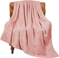 BEDELITE Fleece Blanket Soft Plush Twin Size Blanket Pink 60"x80" | Ultra Soft by BEDELITE