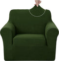 U-NICE HOME Stretch Recliner Chair Cover Armchair Slipcover, Bronze Green | by U-NICEHOME