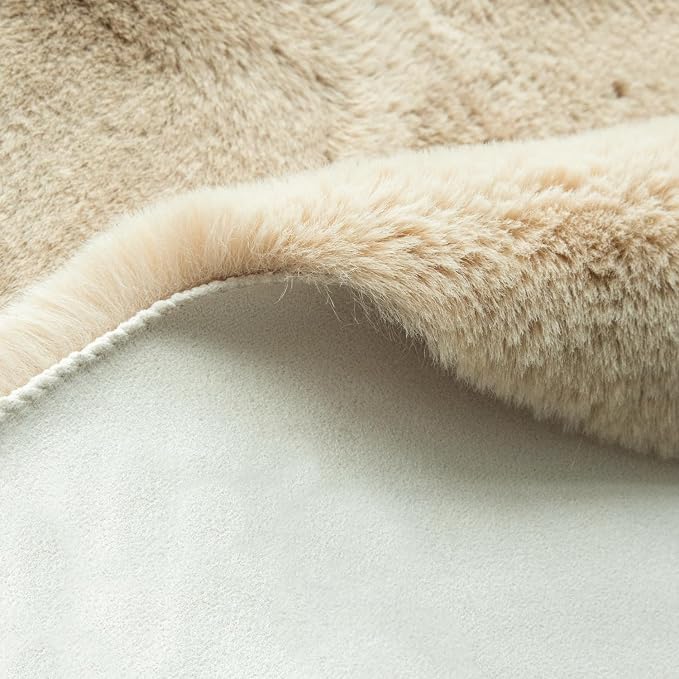 ORINOVA Round Rugs 8ft Shag Washable Fluffy Area Rugs - Image 9