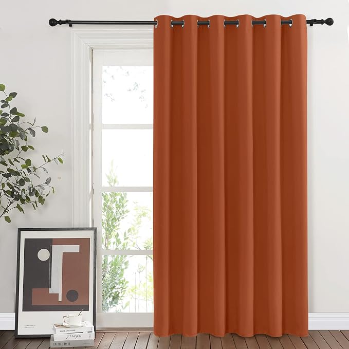 NICETOWN Room Divider Curtain 84 inch Length, Grommet Privacy & Noise Reducing - Image 7