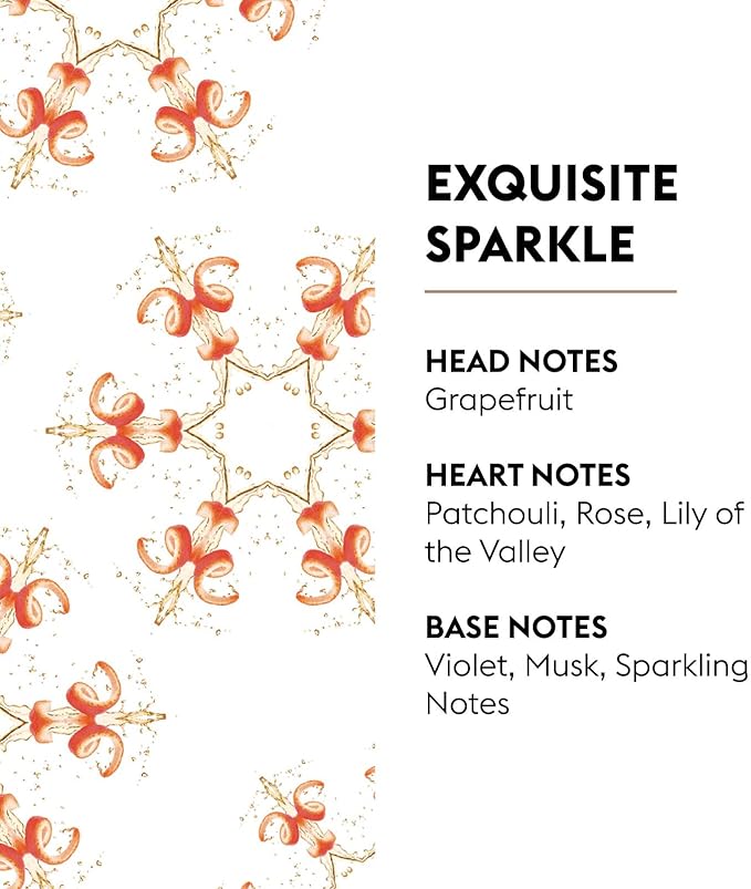 MAISON BERGER - Exquisite Sparkle - Lampe Berger Fragrance Refill for Home Fragrance Oil Diffuser - 16.9 Fluid Ounces - 500 milliliters