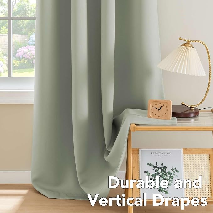 H.VERSAILTEX Blackout Curtains for Bedroom/Living Room, Length - Image 8