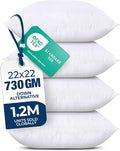 Utopia Bedding Throw Pillows, Decorative 22x22 Pillow Inserts by UTOPIABEDDING
