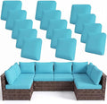 14Pcs Patio Cushion Covers Stretch Outdoor Furniture Protector Slipcovers | by pickyNproud