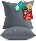 Utopia Bedding 18x18 Pillow Inserts, Sofa & Couch – Soft, Supportive & Fluffy by UTOPIABEDDING