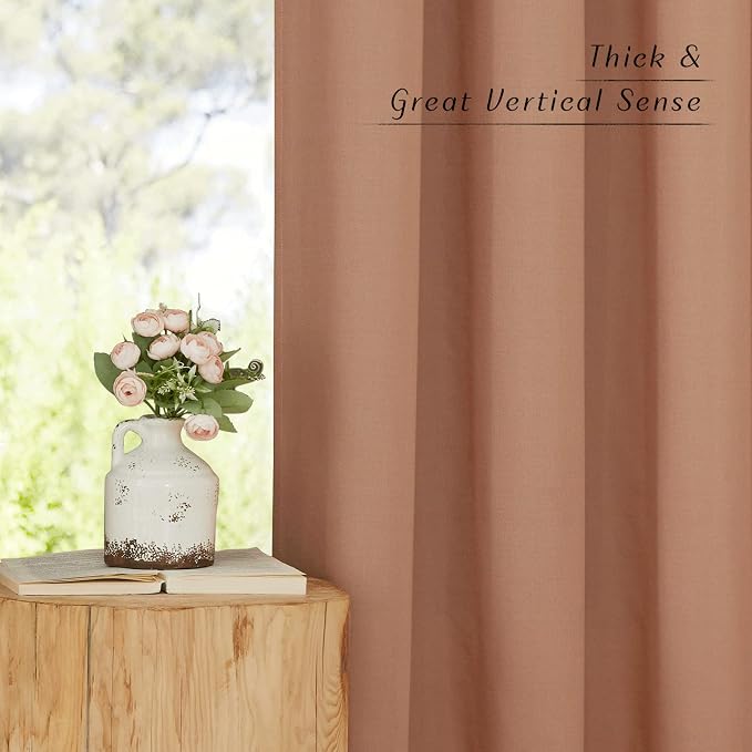 NICETOWN Linen 36 inch Curtains - Image 6