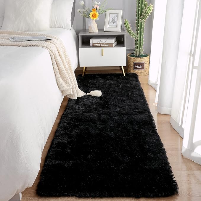 Chicrug Soft Runner Rug for Bedroom Living Room Plush Fluffy Rugs 2x6 | Shag by ChicrugHomeDecor