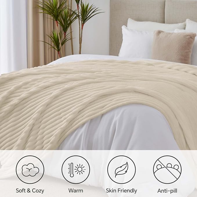 BEDELITE Ribbe Blankets Queen Size - Image 2